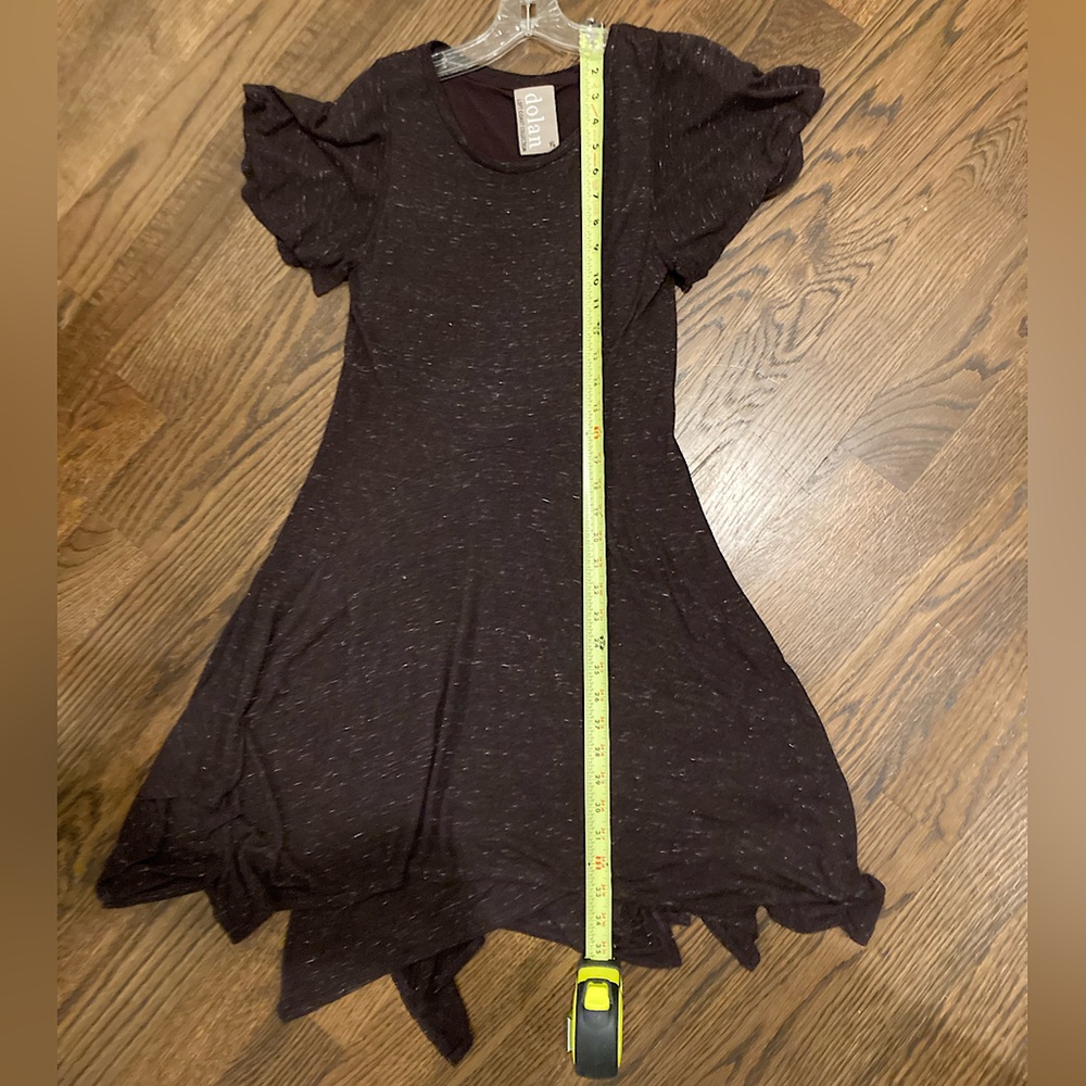 Anthropologie Dolan flutter asymmetrical dress XS